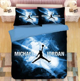 3D Nba Michael Jordan 23 Basketball For Fans Bedding Set Duvet Cover Basketball Home Decor For Fans