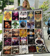 Anthrax Albums Cover Poster Quilt Blanket Ver 2