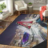 Arizona Diamondbacks Area Rug Mlb Team Logo Carpet Living Room Rugs V6692