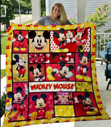 Adu Mickey Quilt Blanket Ver 3