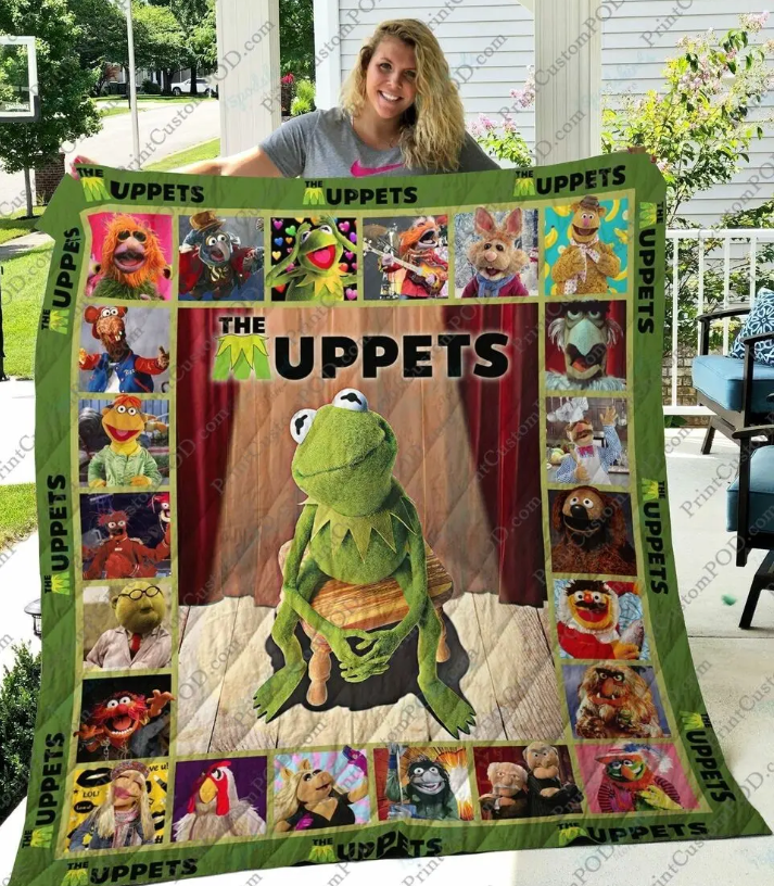 Adu The Muppets Quilt Blanket