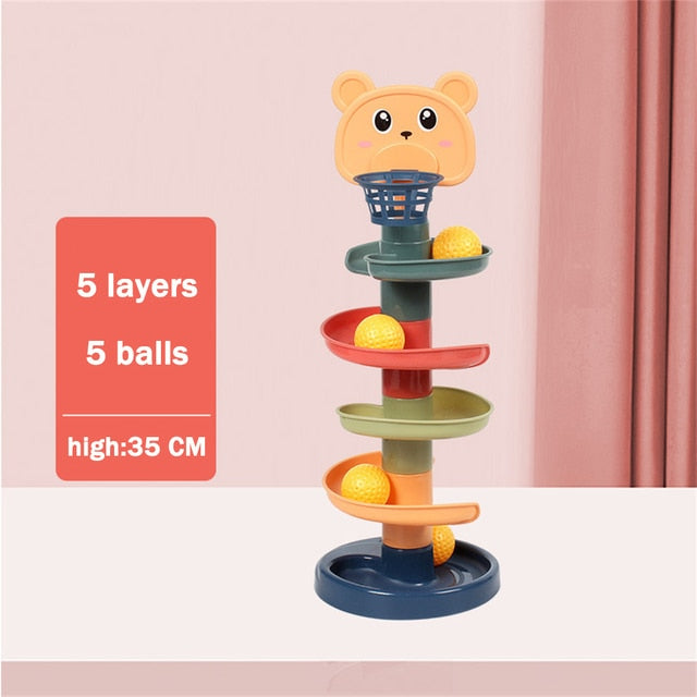 Baby Toys Rolling Ball Pile Tower